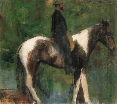 Equestrian Study for The Three Magi by Károly Ferenczy